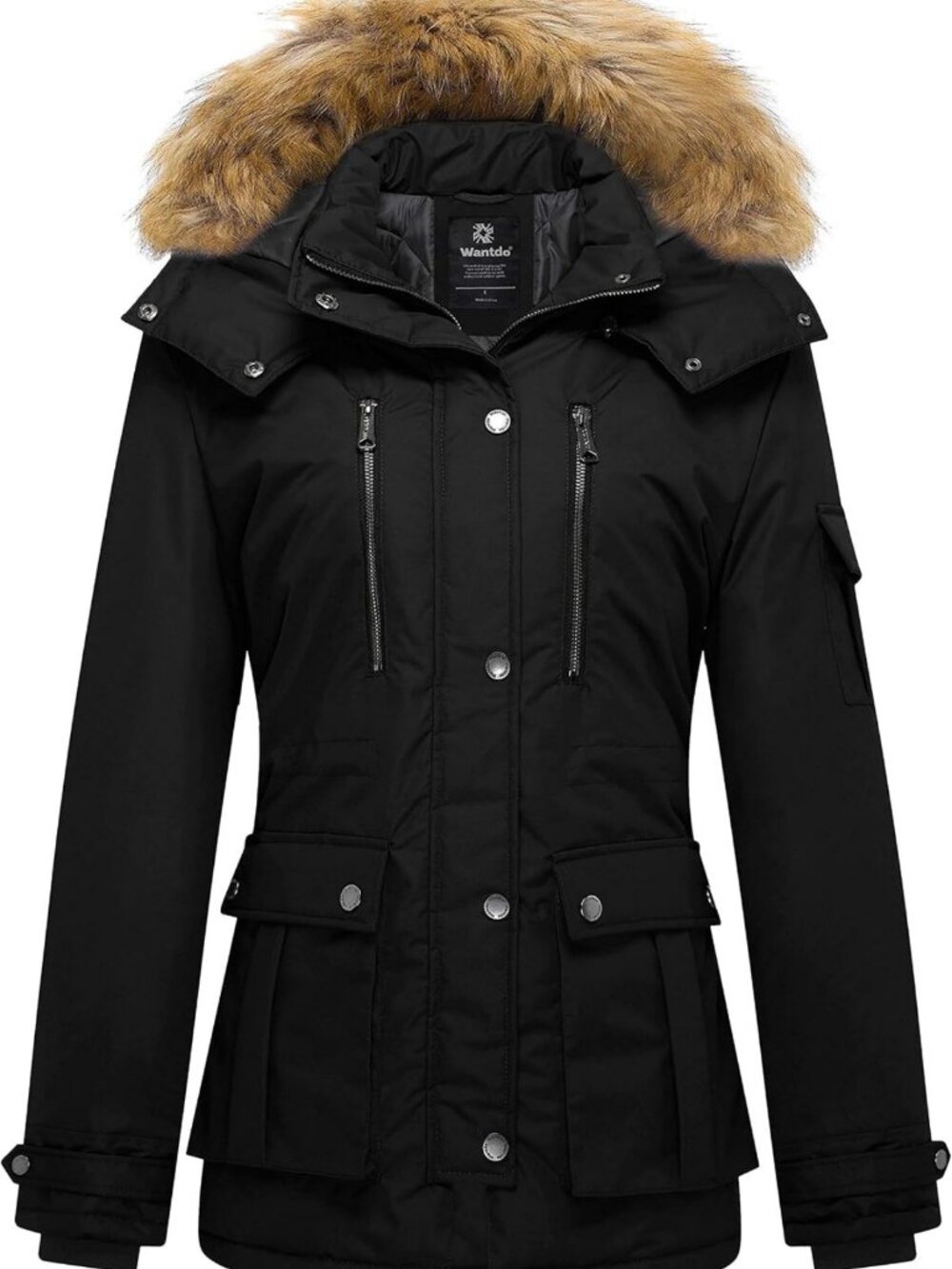 Warm Quilted Winter Coat for Women | Thick Puffer Jacket with Hood & Pockets
